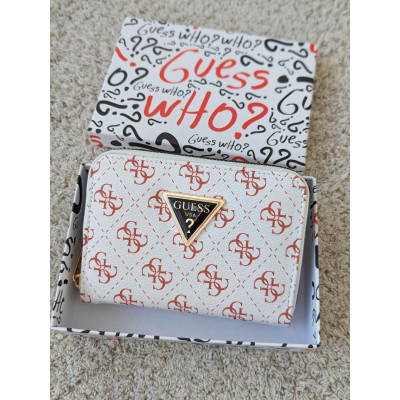Кошелек Guess женский мини  Кошелек Гесс белый