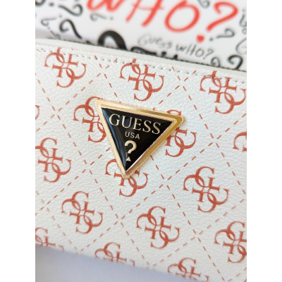 Кошелек Guess женский мини  Кошелек Гесс белый