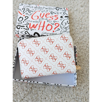 Кошелек Guess женский мини  Кошелек Гесс белый