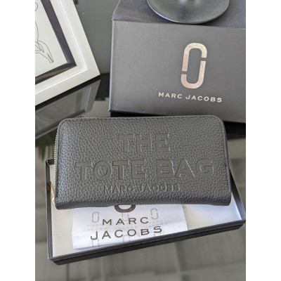 Кошелек Марк Джейкобс женский , кошелек большой Marc Jacobs черный - LUX качество