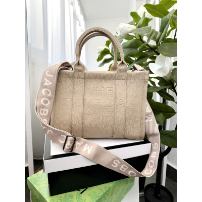 Сумка женская Марк Джейкобс шопер бежевый Marc Jacobs Tote Bag большой