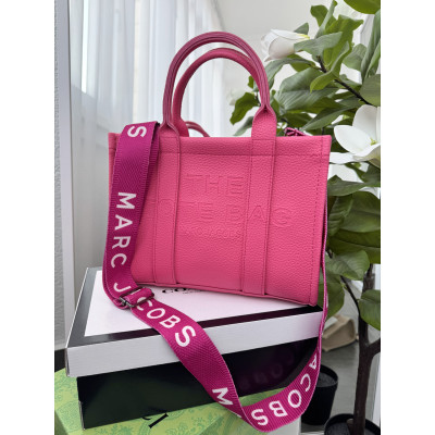 Сумка женская Марк Джейкобс шопер малиновый Marc Jacobs Tote Bag большой