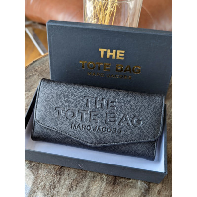 Кошелек Марк Джейкобс женский , кошелек большой Marc Jacobs черный