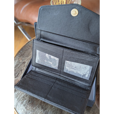 Кошелек Марк Джейкобс женский , кошелек большой Marc Jacobs черный