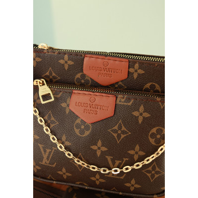 Сумка Louis Vuitton 3 в 1 через плече, клатч через плече Луи Витон  3 в 1