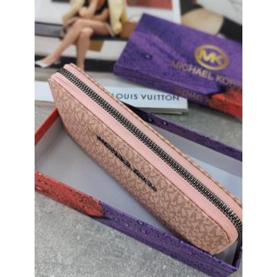Кошелек Michael Kors большой Майкл Корс женский большой пудровый