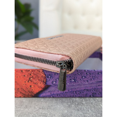 Кошелек Michael Kors большой Майкл Корс женский большой пудровый