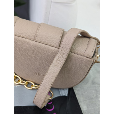 Женская сумка Versace Jeans Couture клатч Версаче бежевый