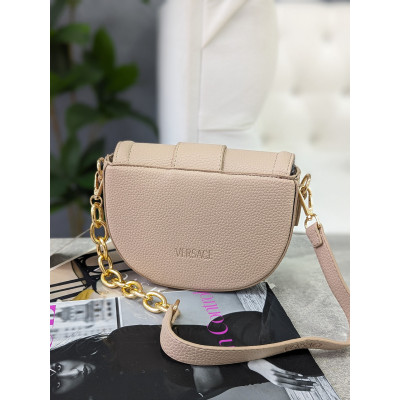 Женская сумка Versace Jeans Couture клатч Версаче бежевый