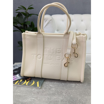 Сумка женская Марк Джейкобс шопер молочный Marc Jacobs Medium Tote Bag  шоппер