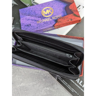 Кошелек Michael Kors большой Майкл Корс женский большой черный