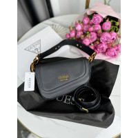 Женская сумка седло Guess est 1981 черный Гесс