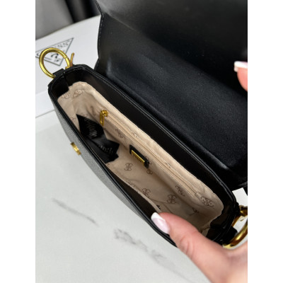 Женская сумка седло Guess est 1981 темно-синий Гесс