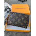 Женский кошелек мини Louis Vuitton коричневый Луи Виттон