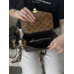 Женская сумка Луи Витон  метис коричневый мини через плече Pochette Metis East West Monogram