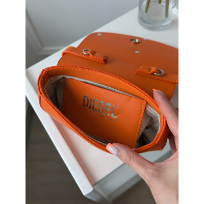 Сумка женская  Diesel  оранжевый Дизель Lux