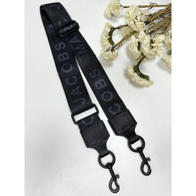 Ремень на сумку текстильный черный Marc Jacobs Марк Джейобс