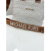 Сумка женская Майкл Корс шопер белый Michael Kors шоппер через плечо