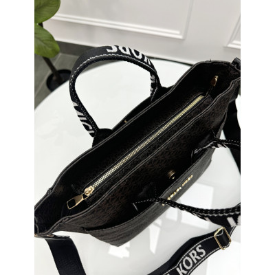 Сумка женская Майкл Корс шопер коричневый Michael Kors шоппер через плечо