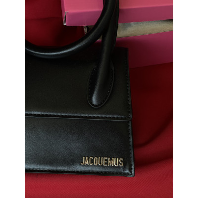 Сумка женская Jacquemus Le Chiquito Noeud черный клатч Жакмюс Premium