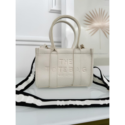 Сумка женская Марк Джейкобс шопер молочный Marc Jacobs Tote Bag  шоппер мини