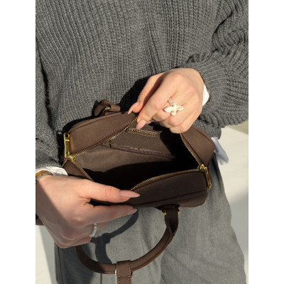 Сумка женская Miu Miu Arcadie Matelassé кофейный кросс боди Миу Миу