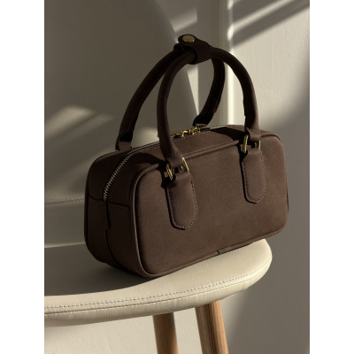 Сумка женская Miu Miu Arcadie Matelassé кофейный кросс боди Миу Миу