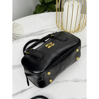 Сумка женская Miu Miu Arcadie Leather черный классический кросс боди Миу Миу