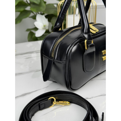 Сумка женская Miu Miu Arcadie Leather черный классический кросс боди Миу Миу