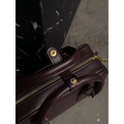 Сумка женская Miu Miu Arcadie Leather Bag бургунди кросс боди Миу Миу