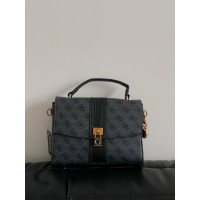 Женская сумка Гесс серый Guess Ginevra Logo Elite кросс боди