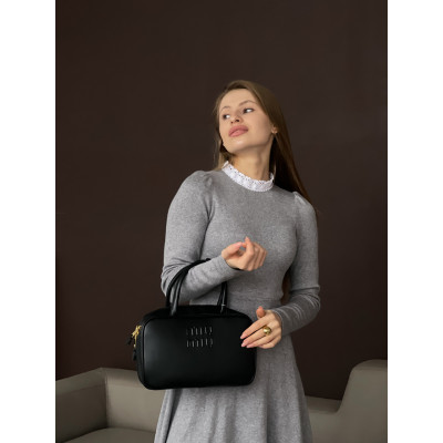 Сумка женская Сумка Miu Miu Top-Handle Bag черный кросс боди Миу Миу