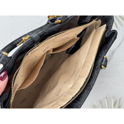 Сумка женская Guess James medium серый через плечо Гесс Премиум