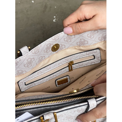 Сумка женская Guess James medium розовый через плечо Гесс Премиум