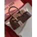 Сумка женская Miu Miu Aventure Nappa Leather  коричневый классический кросс боди Миу Миу