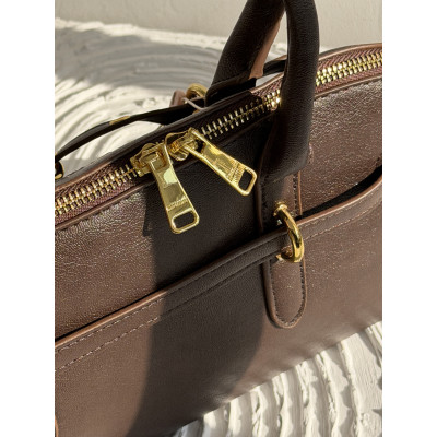 Сумка женская Miu Miu Aventure Nappa Leather  шоколадный классический кросс боди Миу Миу