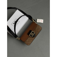 Женская сумка Coach Morgan бежевый кросс боди  Коуч Premium