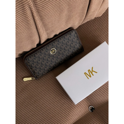 Кошелек Michael Kors, Майкл Корс женский большой коричневый