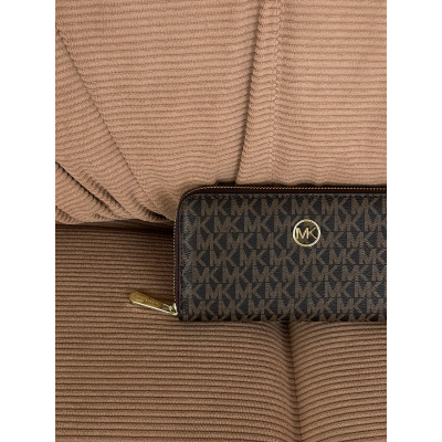 Кошелек Michael Kors, Майкл Корс женский большой коричневый