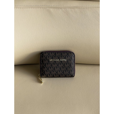 Кошелек Michael Kors, Майкл Корс женский мини коричневый